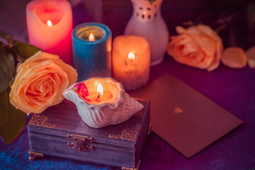 Fortune telling and magic rite for a love, attracting husband, partner or relationship  