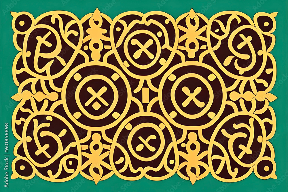 Adinkra symbol pattern, a pattern based on the meaningful and symbolic ...