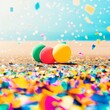 © MASOKI - confetti, beach balls