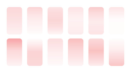Wall Mural - trendy smooth gradient tone set for modern backdrops