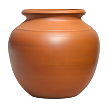 Vase With Good Quality Isolated White Background