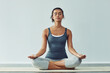 © Viglietti/peopleimages.com - Mindfulness, meditation and woman do yoga for wellness, breathing exercise and healthy body in studio. Mindset, spiritual zen and calm female person meditate for wellbeing, peace and holistic balance
