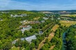 © ARochau - Die Kurstadt Bad Merhentheim im nördlichen Baden-Württemberg im Luftbild