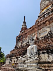 Ayutthaya temple ancient remains