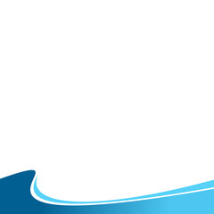 curve footer