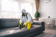 kill uniform pest insect control exterminator sofa termite pesticide cockroach. Generative AI.
