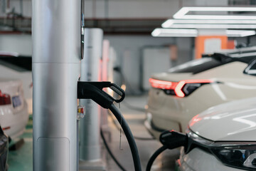 Poster - Electric vehicle charging pile