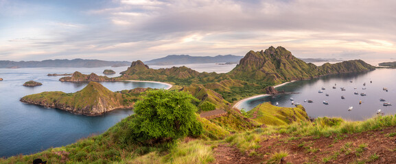 Wall Mural - views of padar island in komodo national park, indonesia