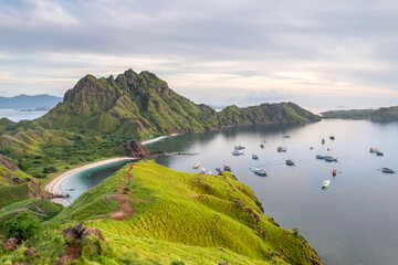 Wall Mural - views of padar island in komodo national park, indonesia