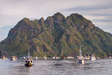 Wall Mural - cruise at komodo national park, indonesia
