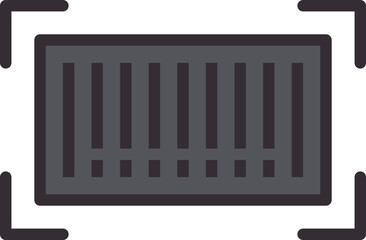 Sticker - barcode icon