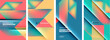 © antishock - Set of abstract backgrounds - overlapping triangles with fluid gradients design. Collection of covers, templates, flyers, placards, brochures, banners