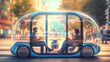 Autonomous Mobility Future Vehicle for Sustainable Digital Transportation