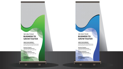 Wall Mural - roll up banner template
