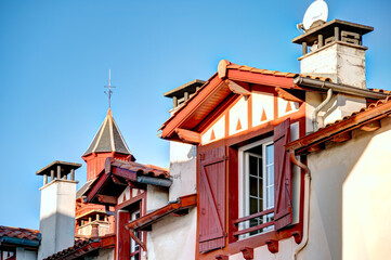 Sticker - Saint Jean de Luz Ciboure, France, HDR Image