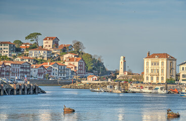 Poster - Saint Jean de Luz Ciboure, France, HDR Image