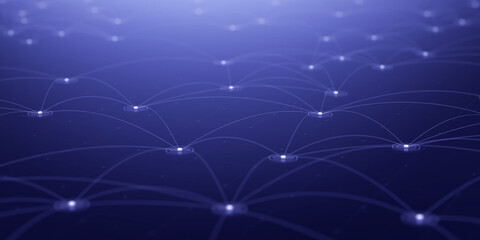 Wall Mural - Concept of Network, internet communication