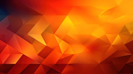 yellow orange red abstract background for design, geometric shape. generative ai