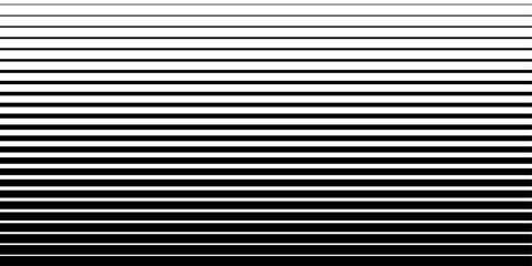 Wall Mural - line fade pattern. faded halftone black lines isolated on white background. degraded fades stripe fo