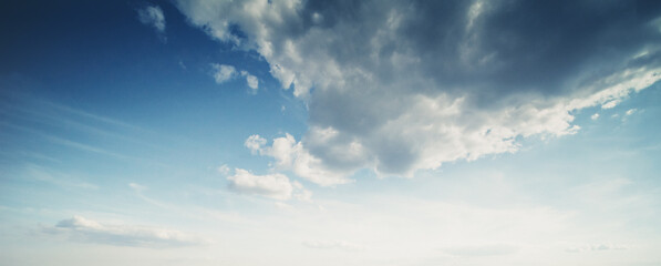 cloudy sky colorful background