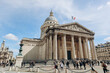 Paris, France - 16 April 2023: The Panthéon, a famous monument in the 5th arrondissement of Paris, France.
