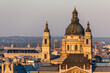 View of St. Stephen's Basilica in Budapest, Hungary