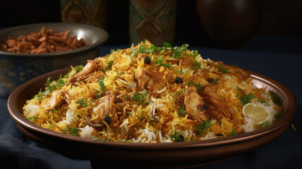 Sticker - Biryani created with Generative AI technology