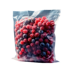 Sticker - Frozen blueberries and raspberries