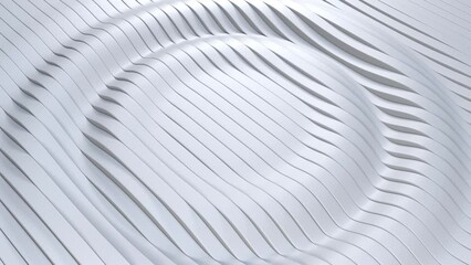 Wall Mural - clean 3d render abstract background. bright and modern futuristic motion texture for business concep