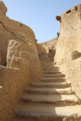 Wall Mural - Old Shali fortress streets and houses and cityscape in Siwa oasis in Matrouh in Egypt