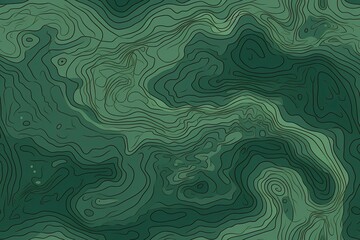 Topography map lines background. Generative AI. Generative AI.