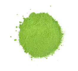 Green tea powder transparent png