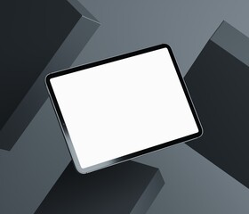 Wall Mural - responsive web design and website mockup, devices mock up, smartphone desktop tablet laptop template