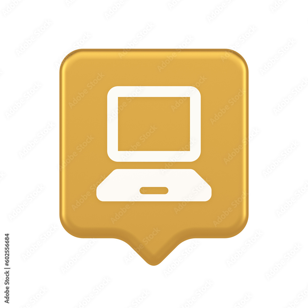Network Talk Button Computer network connection button digital information browsing 3d ...