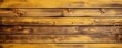 Wide banner with copy space, texture of old yellow boards detailed brushed oak wood as background with artistic design. AI generative