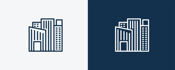 Wall Mural - flats icon. outline flats icon from social media marketing collection. linear vector isolated on whi