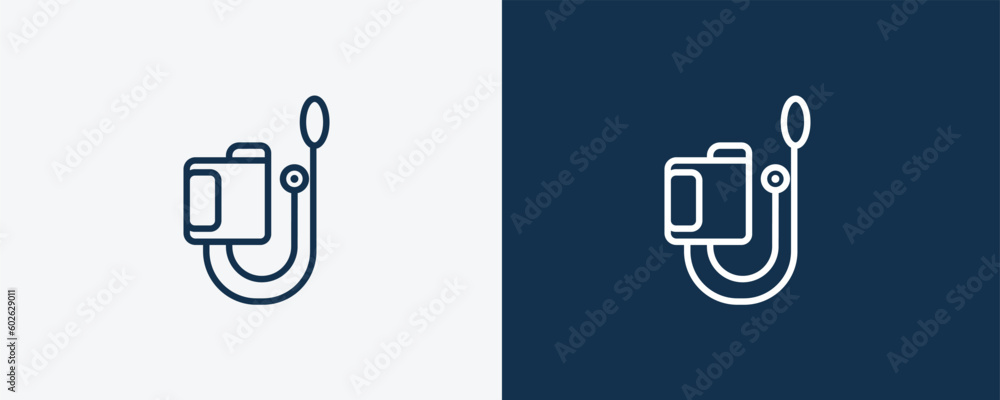sphygmomanometer icon. Outline sphygmomanometer icon from health and ...