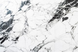 Fototapeta Dziecięca - Panoramic white background from marble stone texture wallpaper. Generative AI