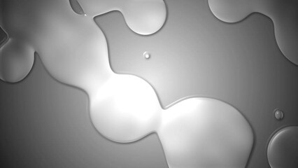 Wall Mural - Water liquid gradients with modern colors. The futuristic gradient is a designed liquid animation. Animation of color futuristic liquid looped.