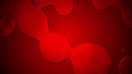 Wall Mural - Water liquid gradients with modern colors. The futuristic gradient is a designed liquid animation. Animation of color futuristic liquid looped.