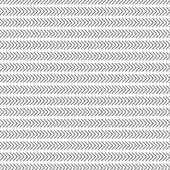 Poster - abstract geometric horizontal arrow pattern.