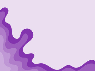 Minimalist background purple abstract design