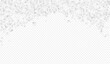 © Natallia - White Peach Vector Transparent Background. Gray