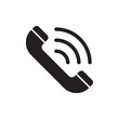 Telephone Call Icon Black and White Phone Call Accept Button,Telephone Logo Icon, Green Incoming Telephone Call Transparent Background