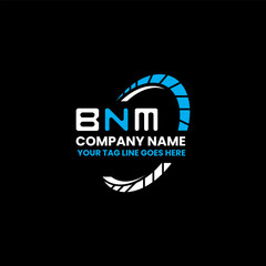 Wall Mural - BNM letter logo creative design with vector graphic, BNM simple and modern logo. BNM luxurious alphabet design  