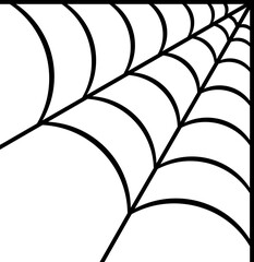 Wall Mural - Spider web PNG illustration