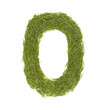 © Pavlo Vakhrushev - Letter O green font alphabet A-Z letter image in PNG isolated on transparent background