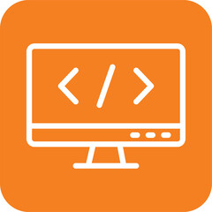 coding vector icon design illustration