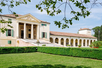 Fanzolo Treviso, Italy - Villa Emo is a Venetian villa designed by the architect Andrea Palladio