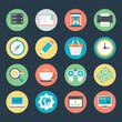 © Vectors Market - Pack of SEO Technology Flat Icons